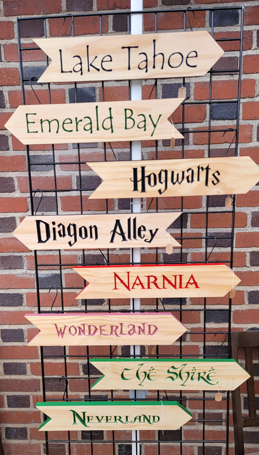 Fantasy Road Signs