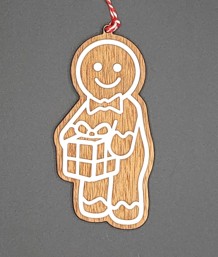 Naughty Gingerbread Ornaments