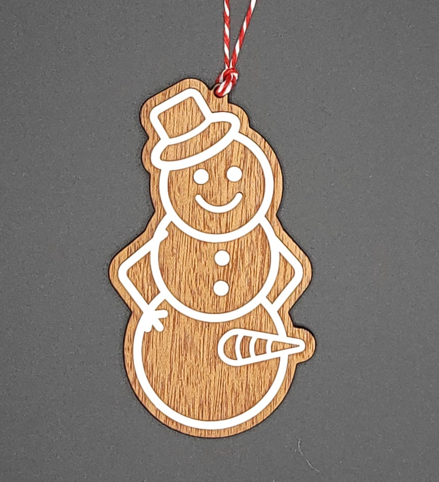 Naughty Gingerbread Ornaments