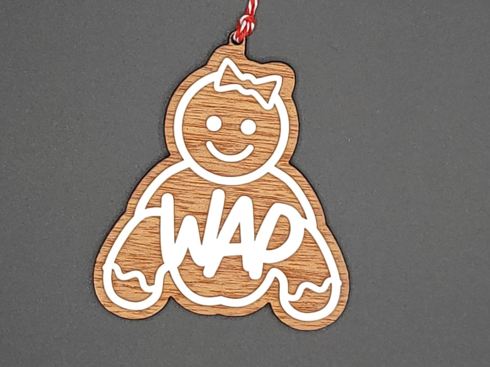 Naughty Gingerbread Ornaments